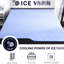 Matelas double de 12 po - Mousse et ressorts avec support bleu froid pour un meilleur repos