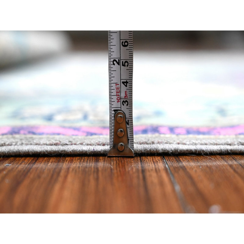 Tapis oriental fusion Kazak en laine noué à la main gris foncé 5 pi 6 po x 7 pi 7 po 64738481202D423CA5298D46F150AFF8