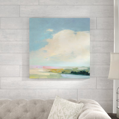 Colorful Horizon II by Julia Purinton - Wrapped Canvas Painting
