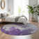 Premium Machine Washable Cerrito Purple Rug