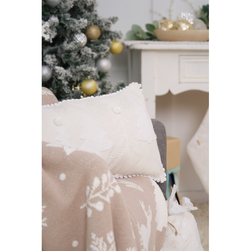 Jeté de Noël Yuletide Frost