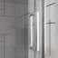Pivot Shower Doors, Frameless Bi-Fold Swing Shower Door,1/4" (6Mm) Clear Tempered Glass Hardware, Reversible Installation-124566397