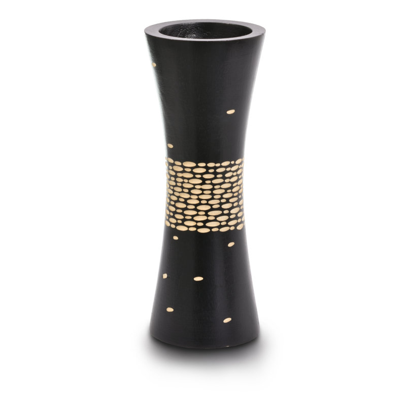 Briona Handmade Wood Table Vase