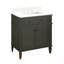 Elmdale 30" Freestanding Mahogany Single Basin Vanity Rectangular Undermount Sink-867957167-867957155-868065968