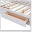 Full Size Wooden Bed With All-In-One Cabinet, Shelf And Sockets-440432204