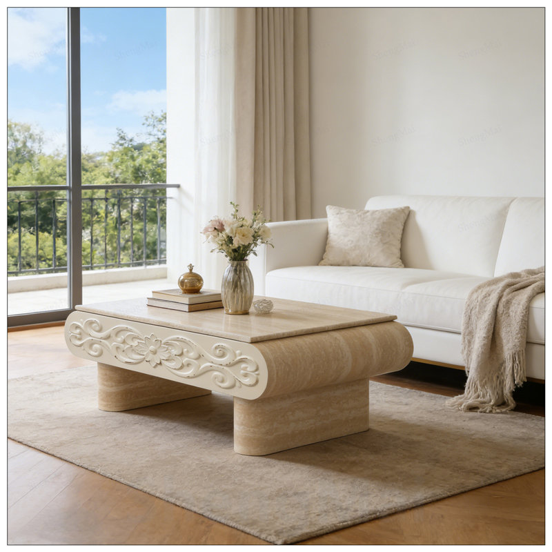 Table basse à plateau relevable, bureau en bois extensible moderne avec rangement caché, parfait pour les petits espaces et une utilisation multifonctionnelle