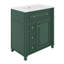Ensemble de meuble-lavabo 30 po avec comptoir en céramique, tiroirs basculants et support de rangement-237536998