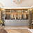  Bahari Freestanding 96" Closet System With 12 Wood Drawers-684822121
