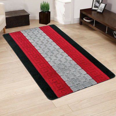 Maci Non-Slip Striped Indoor Doormat