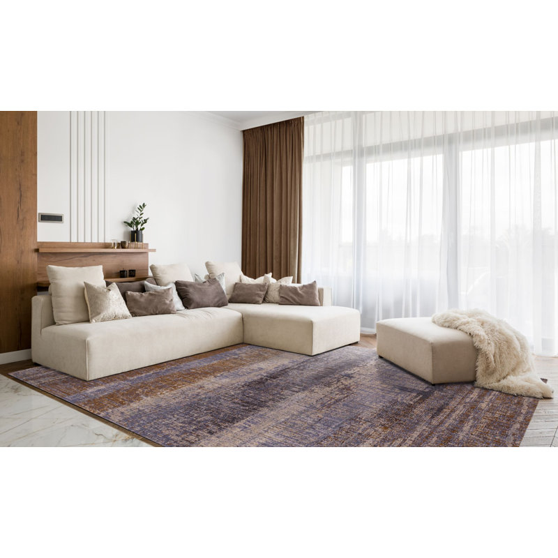 Layers Striped Area Rug, Rectangle 100 x 180cm