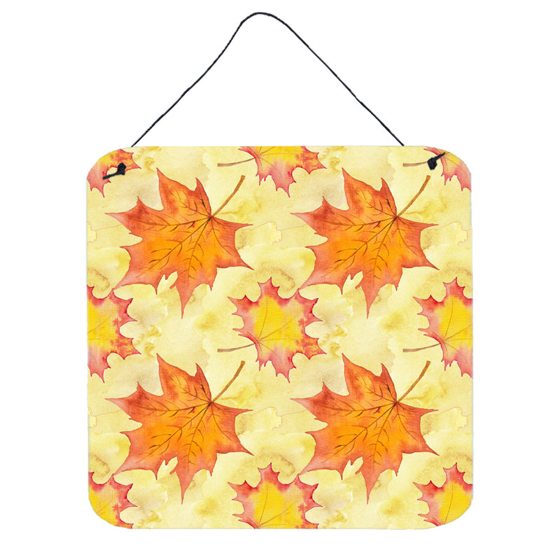 Décoration murale feuilles d’automne disséminées