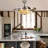 42“ Vintage Tiffany-Style Stained Glass Ceiling Fan With Light, 3 Speeds, Remote Control, Timer