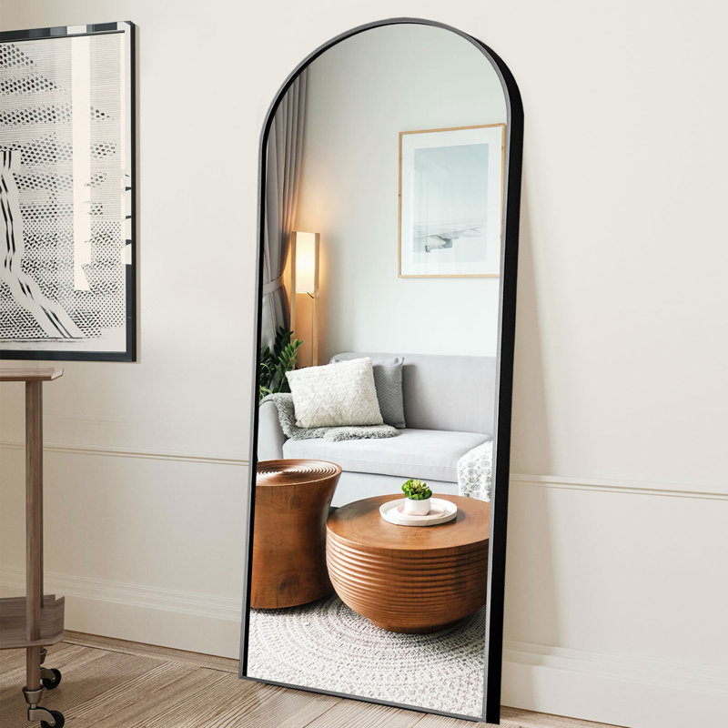 Miroir de salle de bain surdimensionné, Noir