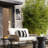 1-Light Matte Black Outdoor Wall Lantern with Clear Glass Shade-86473697