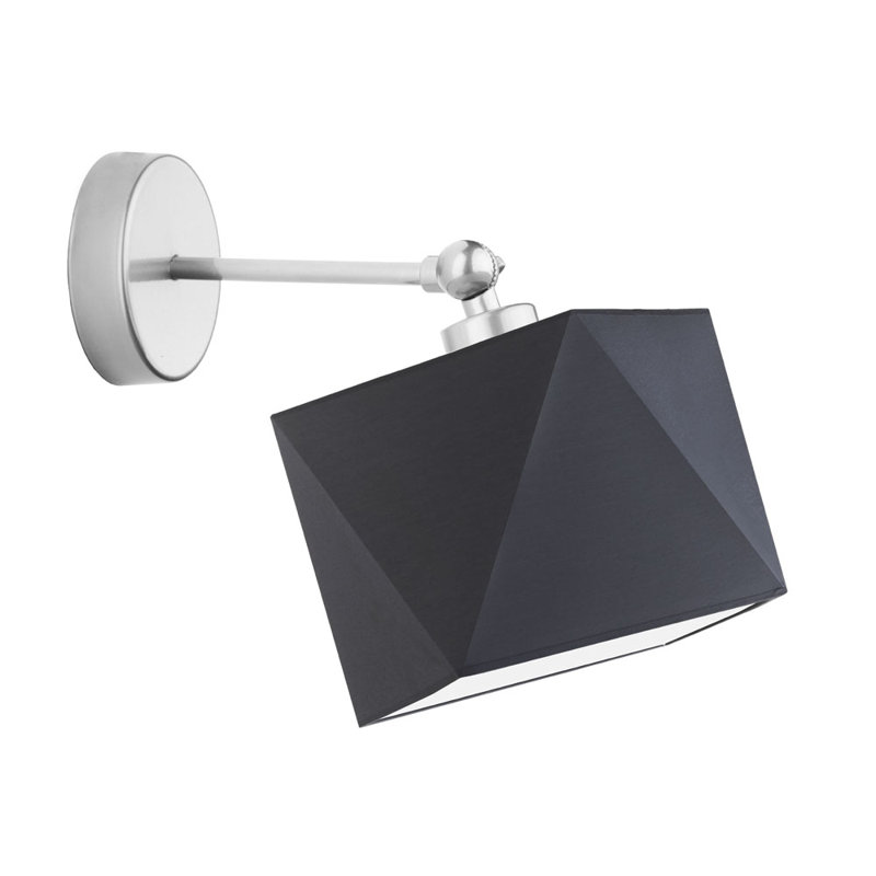 Cavaillon Armed Sconce, White, Chrome