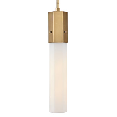 Luminaire suspendu cylindrique moderne à une lumière