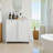 Tilted Laundry Hamper With Removable Basket, Hidden Laundry Hamper, Bathroom Laundry Hamper Storage Cabinet, Free-Standing Home Organizer