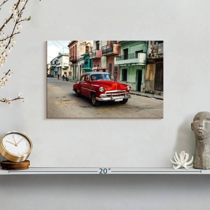 Voiture Mehar Red Havana, H 8 po x l 12 po