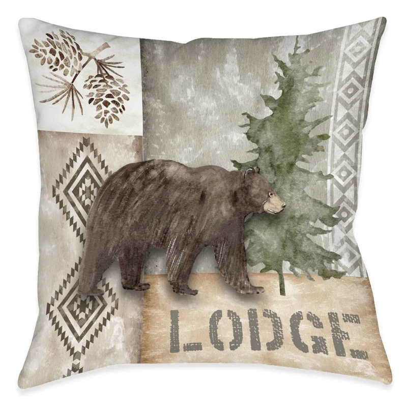 Trail Ridge Reversible Throw Pillow
