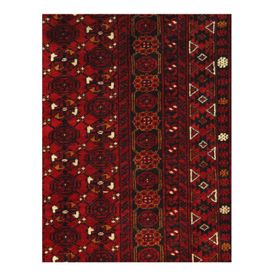 Sigita One-of-a-Kind Rectangle 4'3" X 6'5" Hand Knotted Area Rug