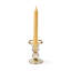 Sterling Check Large Glass Candlestick-406929575