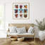 «Follow Your Nose Collage» par Keyonia, reproduction d'art sur toile encadrée-1465180478