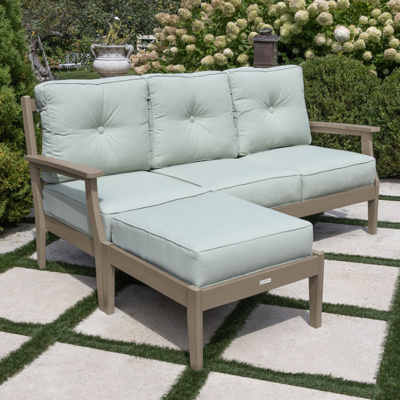 Lehigh 2-Piece Deep Seating Set, Canvas Seasalt