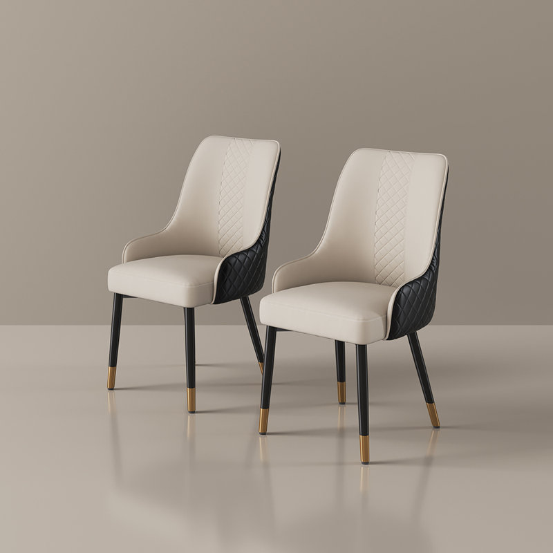 Chaise de salle à manger Katsutoshi, Noir