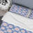 Blue Circle Pattern - Patterned Duvet Cover Set