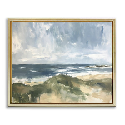 "Coastal Wilderness Scenery", art mural sur toile flottante par Ramona Murdock