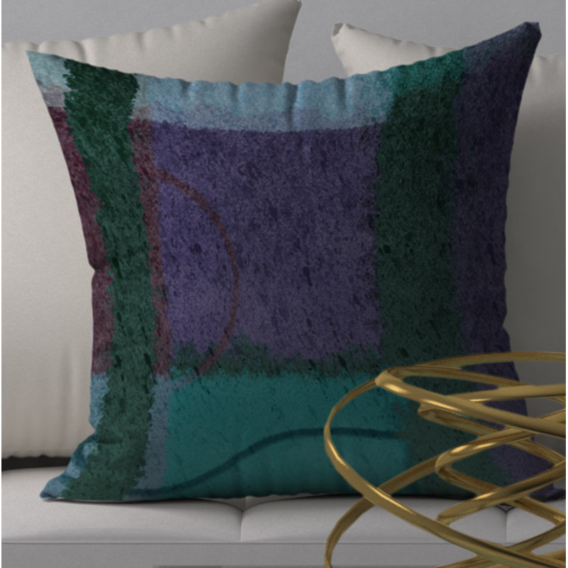 Housse de coussin carrée/insert, 20 po X 20 po