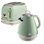 Ariete Vintage 1.7L Stainless Steel Jug Kettle with 2 Slice Toaster Set