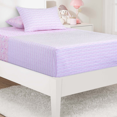 Bubblepearl Pink 6pc Full Sheet Set
