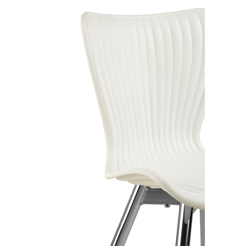 Naya 43cm H Side Chair, White