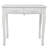 Princess Vanity Desk Set with Mirror & Cushioned Stool, Dressing Table with Ample Storage-47258189-47258191
