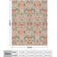 Couverture florale, art bohème exotique rustique rétro, motif de fleurs roses, douces, chaudes, douillettes, couvertures en flanelle pour le salon, la chambre, le canapé, le camping, la maison, le voyage, la tapisserie, 80 x 60 po-125362136
