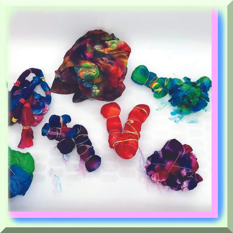 Brilliant Orange Tie Dye Powder 2/3 oz