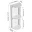 Support de rangement mural de 12 po pour salle de bain 12 po-913988754