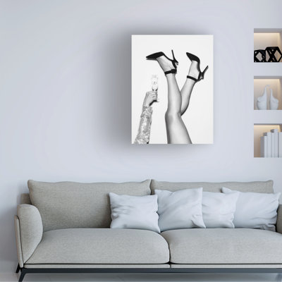 Art sur toile, noir et blanc