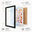 Koi Dance Modern - Framed Print-1393640348-1393640351