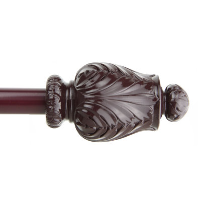 Mcfall Adjustable Single Curtain Rod
