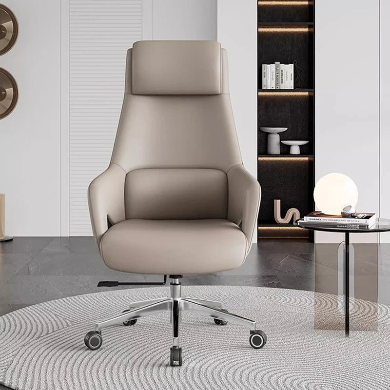 Cisely Genuine Leather Side Chair
