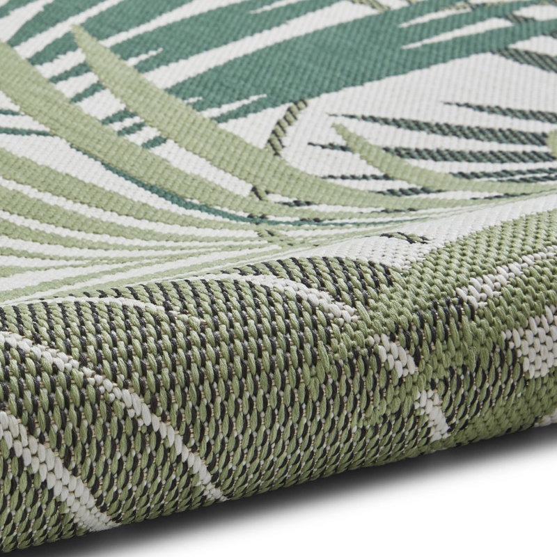 Fowlerville area rug Machine Woven Rectangle Green, Rectangle 120 x 170cm