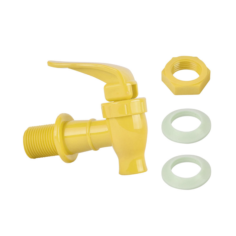 Wall Mount Laundry Faucet, Yellow