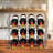 Sorbus 12 Bottle Stackable Copper Wine Rack 3-Tier, Silver-1946491402-1894168448