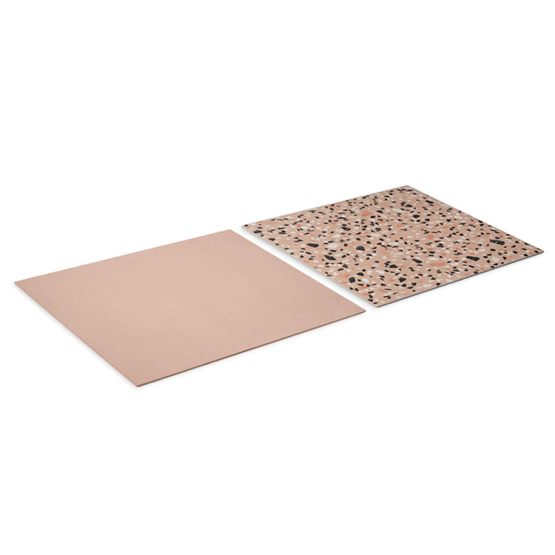 Terrazzo 2.0 Checkerboard 24" x 24" Matte Porcelain Floor and Wall Tile, Checkerboard #30