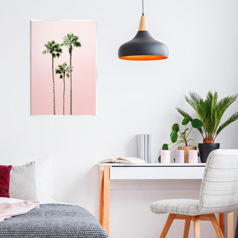 Plaque murale «Palm Getaway», par Natalie Carpentieri, H 19 po x l 13 po