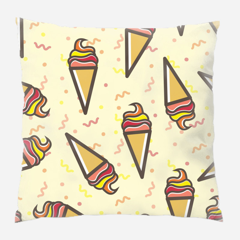 Reversible Throw Pillow, Indoor