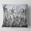 Carré, chinoiserie avec oiseaux et pivoines - coussin décoratif à imprimé campagnard-60159070