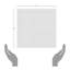 Microsaic Lines Storm Polished Marble Mosaic Tile-748157657